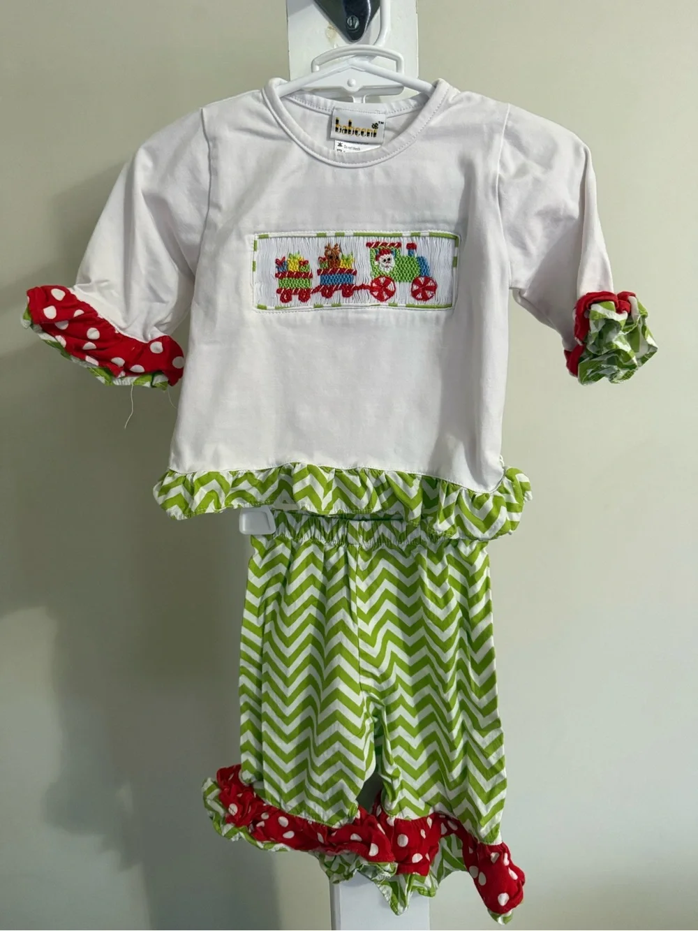 Babeeni Smocked Christmas Outfit